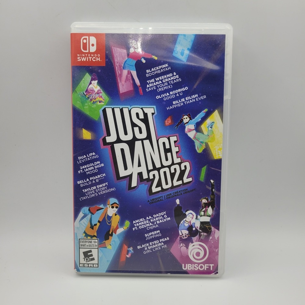 Just Dance 2022 for Nintendo Switch Ubisoft Video Game LA-H-A389A-USA
